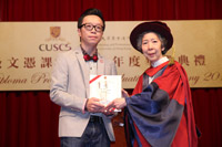 2010年教學獎得主－溫健文老師。